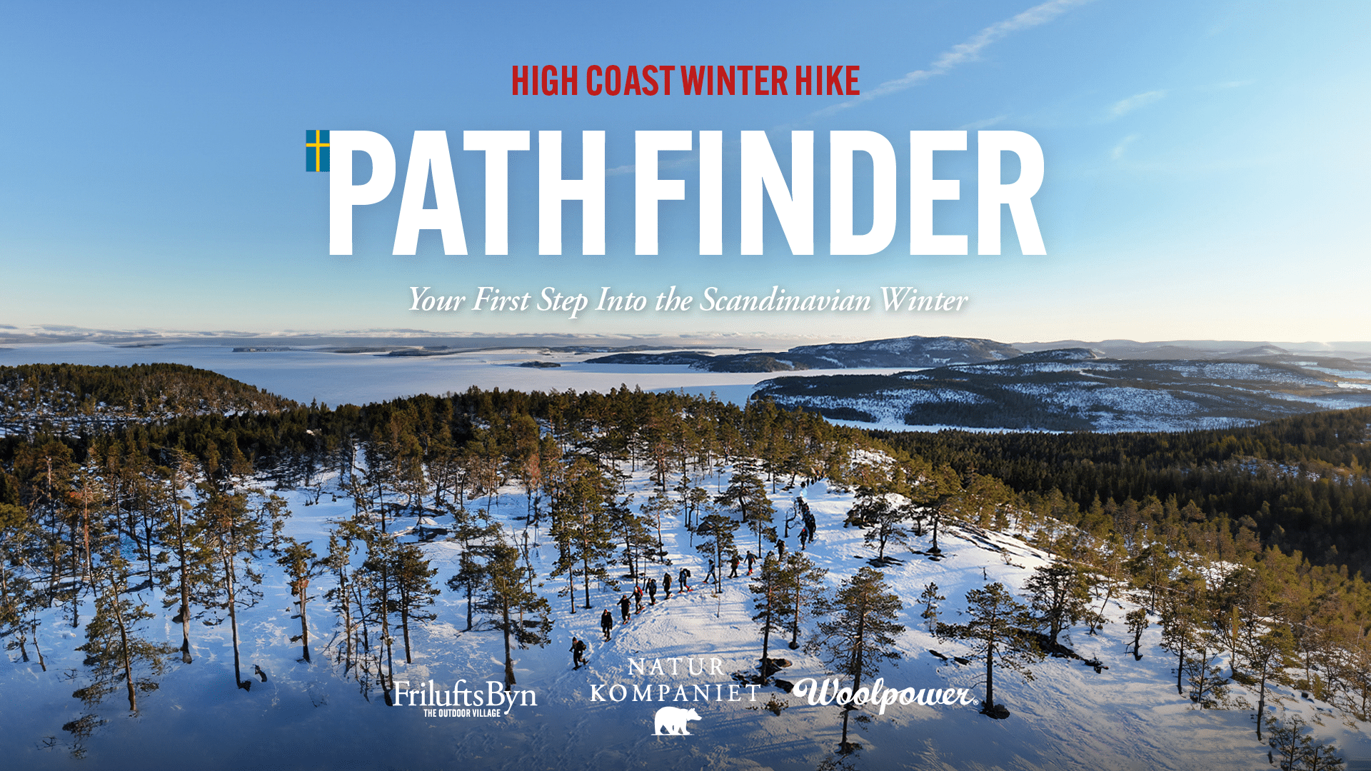 high coast winter hike snowshoes sweden pathfinder 1